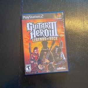 Guitar Hero III Legends of Rock PlayStation 2 Video Game